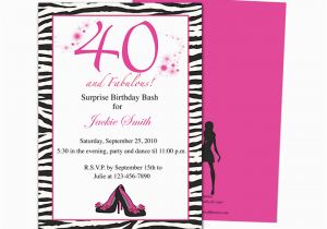 40th Birthday Invite Template Invitation Templates 40th Birthday Party Http