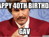 40th Birthday Meme Generator Happy 40th Birthday