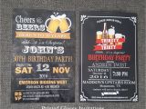 40th Birthday Party Invitations for Men 40th Birthday Invitation for Men 30th Birthday Invitation for