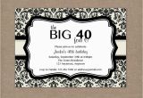 40th Birthday Party Invitations Online 8 40th Birthday Invitations Ideas and themes Sample