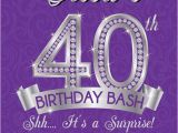 40th Birthday Photo Invitations Surprise 40th Birthday Invitation Adult Birthday Invite