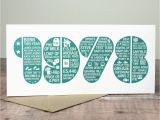 40th Birthday Place Cards 40th Birthday Card by Intwine Design Notonthehighstreet Com