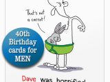 40th Birthday Place Cards 40th Birthday Card