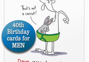 40th Birthday Place Cards 40th Birthday Card
