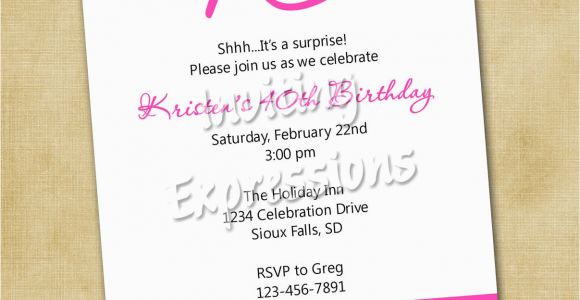 40th Birthday Sayings for Invitations Invitations for 40th Birthday Quotes Quotesgram