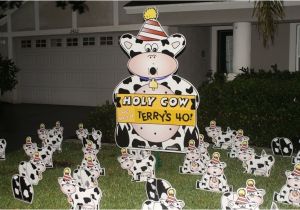 40th Birthday Yard Decorations Birthday Yard Flocking Decorations Tampa Fl Call