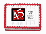 45th Birthday Decorations 45th Birthday Party Ideas 45th Birthday Party Supplies