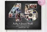 45th Birthday Gifts for Husband Photo Collage 45th Anniversary Gift for Wife Husband Daughter