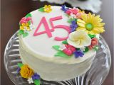 45th Birthday Party Decorations Darlene 39 S 45th Birthday Cake Cakecentral Com