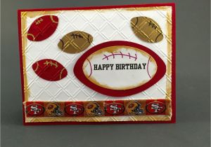 49ers Birthday Card San Francisco 49ers Cardsan Francisco 49ers Birthday