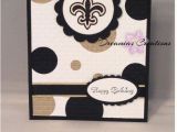49ers Happy Birthday Card Great for Any New orleans Saints Fan Birthday Card the O