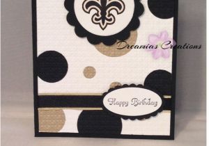 49ers Happy Birthday Card Great for Any New orleans Saints Fan Birthday Card the O