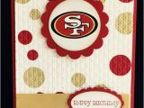 49ers Happy Birthday Card Great for Any San Francisco 49ers Fan
