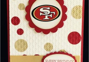 49ers Happy Birthday Card Great for Any San Francisco 49ers Fan