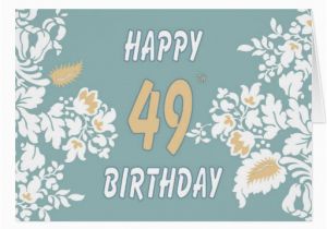 49th Birthday Card 49th Birthday Cards Photocards Invitations More