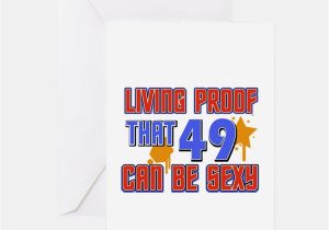 49th Birthday Card 49th Birthday Greeting Cards Thank You Cards and Custom