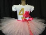 4th Birthday Girl Outfits Girl 39 S Fourth Birthday Outfit 4th Birthday Girl 39 S