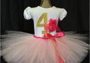 4th Birthday Girl Outfits Girl 39 S Fourth Birthday Outfit 4th Birthday Girl 39 S