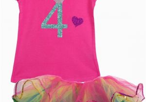 4th Birthday Girl Outfits Girls 4th Birthday Outfit 4th Birthday Girl by Bubblegumdivas