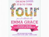 4th Birthday Invitation Cards 388 Best Images About 4th Birthday Party Invitations On