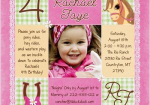 4th Birthday Invitation Cards 4th Birthday Party Invitation Wording Cimvitation