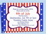 4th Birthday Invitation Templates 4th Of July Birthday Party Invitations Dolanpedia