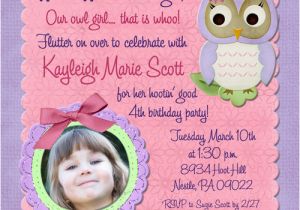 4th Birthday Party Invitation Wording Best Photos Of Fourth Birthday Invitation Wording 3 Year