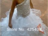 5 Year Old Birthday Girl Dress Cute One Shoulder organza Floor Length 5 Years Old Kids