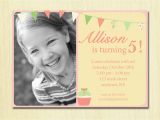 5 Year Old Birthday Invitation Template 5 Year Old Birthday Invitation Wording Dolanpedia