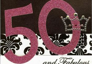 50 and Fabulous Birthday Cards 50 and Fabulous Birthday Card
