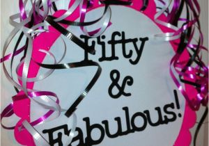 50 and Fabulous Birthday Decorations 50th Birthday Decorations Giant Sign Party Decorations 50