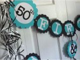 50 and Fabulous Birthday Decorations 50th Birthday Decorations Party Banner 50 Fabulous