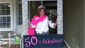 50 and Fabulous Birthday Decorations Fun 50th Birthday Photo Prop for 50 Fabulous Party 50