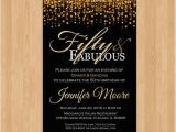 50 and Fabulous Birthday Invitations 50th Birthday Invitation for Women 50 and Fabulous