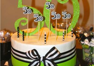 50 Birthday Cake Decorations 50th Birthday Party Ideas