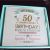 50 Birthday Gifts for Her 50th Birthday Photo Album Gift for Her