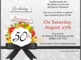 50 Birthday Invitation Cards 50th Birthday Invitation Wording Samples Wordings and