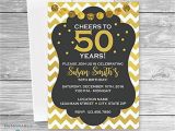 50 Birthday Invitation Cards Adult Birthday Invitation 50th Birthday Invitations
