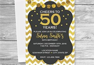 50 Birthday Invitation Cards Adult Birthday Invitation 50th Birthday Invitations