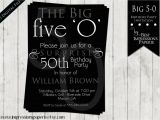 50 Birthday Invitation Ideas 50th Birthday Party Invitations for Men Dolanpedia