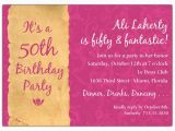 50 Birthday Invitation Sayings Quotes for 50th Party Invitation Quotesgram