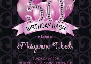 50 Th Birthday Invitations 50th Birthday Invitation Adult 50th Birthday Invitation