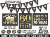 50 Year Birthday Ideas for Him 60th Birthday Party Decorations 60th Birthday Party for Him