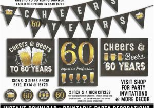 50 Year Birthday Ideas for Him 60th Birthday Party Decorations 60th Birthday Party for Him