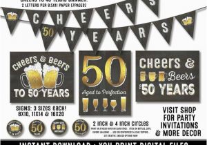 50 Year Birthday Party Ideas for Him 50th Birthday Party Decorations 50th Birthday Party for