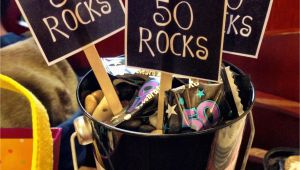 50 Year Old Birthday Decorations 50 Rocks Birthday Present Ideas for 50 Year Old