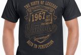 50 Year Old Birthday Gifts Man the Birth Of Legends 1967 50th Birthday Mens Funny T