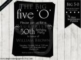 50 Year Old Birthday Invitations 50th Birthday Party Invitations for Men Dolanpedia