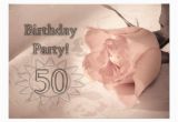 50 Years Old Birthday Invitations Birthday Party Invitation 50 Years Old 13 Cm X 18 Cm