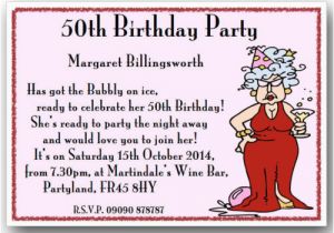 50 Years Old Birthday Invitations Funny 50th Birthday Party Invitation Wording